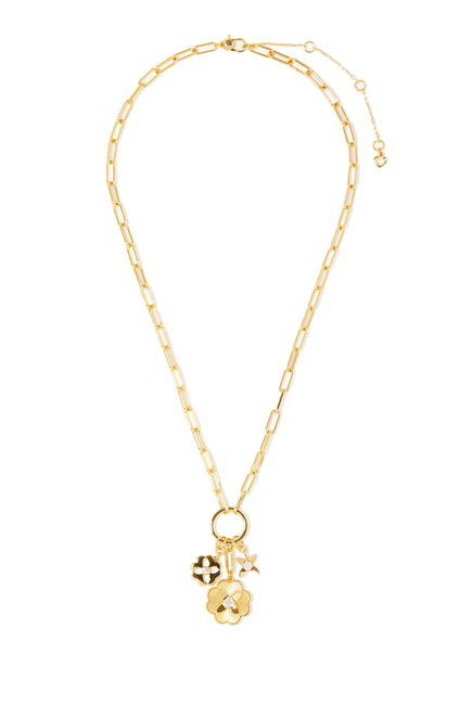 Heritage Bloom Charm Necklace